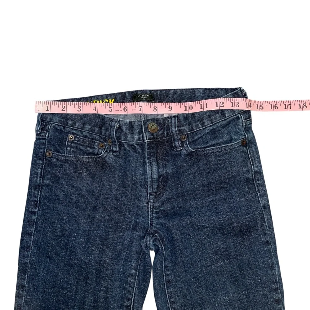 J. Crew Toothpick Dark Blue Skinny Jeans Size 26